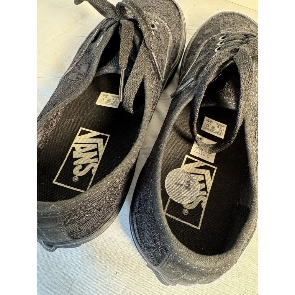 Vans Old Skool Heavy Canvas - Black Men's 7 Women's 8.5